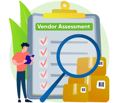 Vendor Registration assessment for Government Procurement compliance, supplier verification and product approval