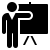 Decorative website icon used as a user interface element for web design and digital platforms