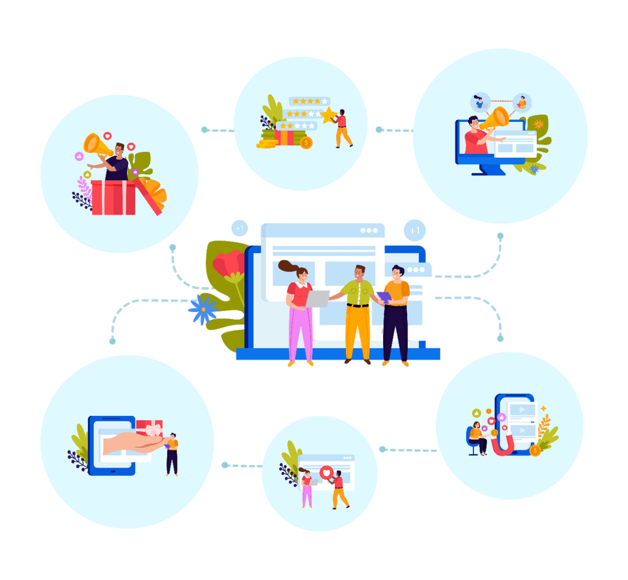 Government Tender Website workflow showcasing GeM Tender Search, lead generation and online opportunity management