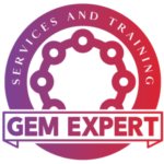 GeM Expert services and training logo for GeM Helpdesk support and procurement consultancy